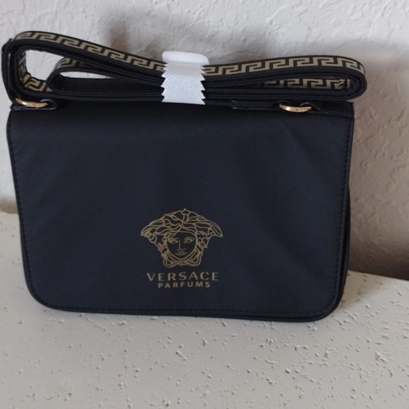Versace parfums crossbody purse and clip-on - Picture 5 of 16